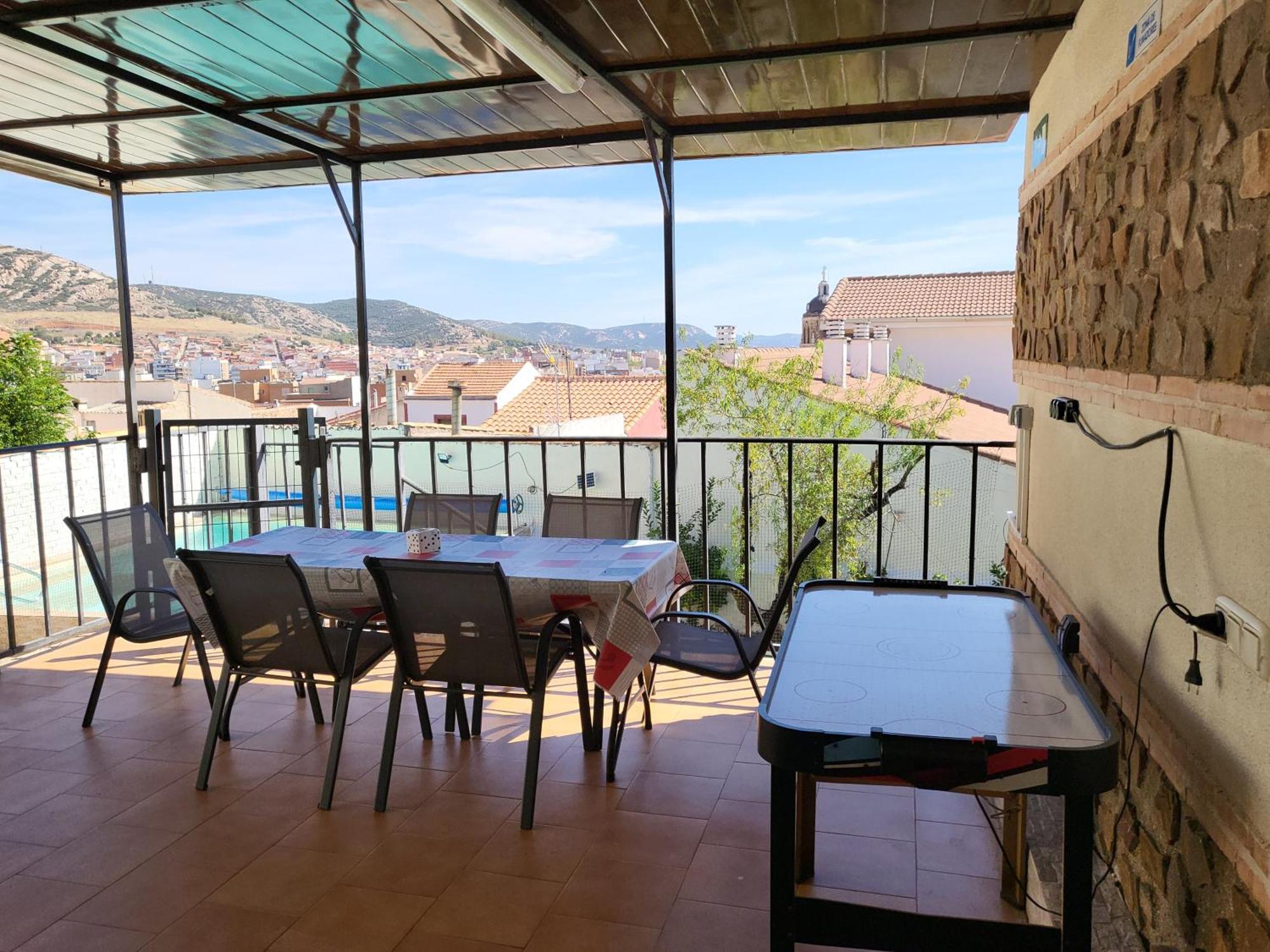 Casa Oasis Puertollano, Una Casa Rural En Puertollano, Agradable, Con Piscina En Zona Tranquila Ngoại thất bức ảnh