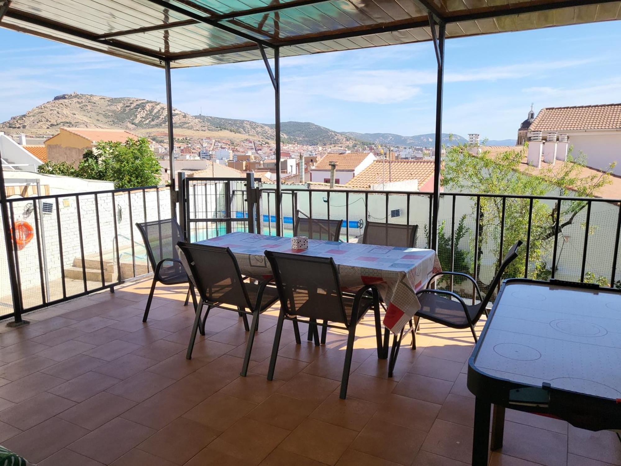 Casa Oasis Puertollano, Una Casa Rural En Puertollano, Agradable, Con Piscina En Zona Tranquila Ngoại thất bức ảnh