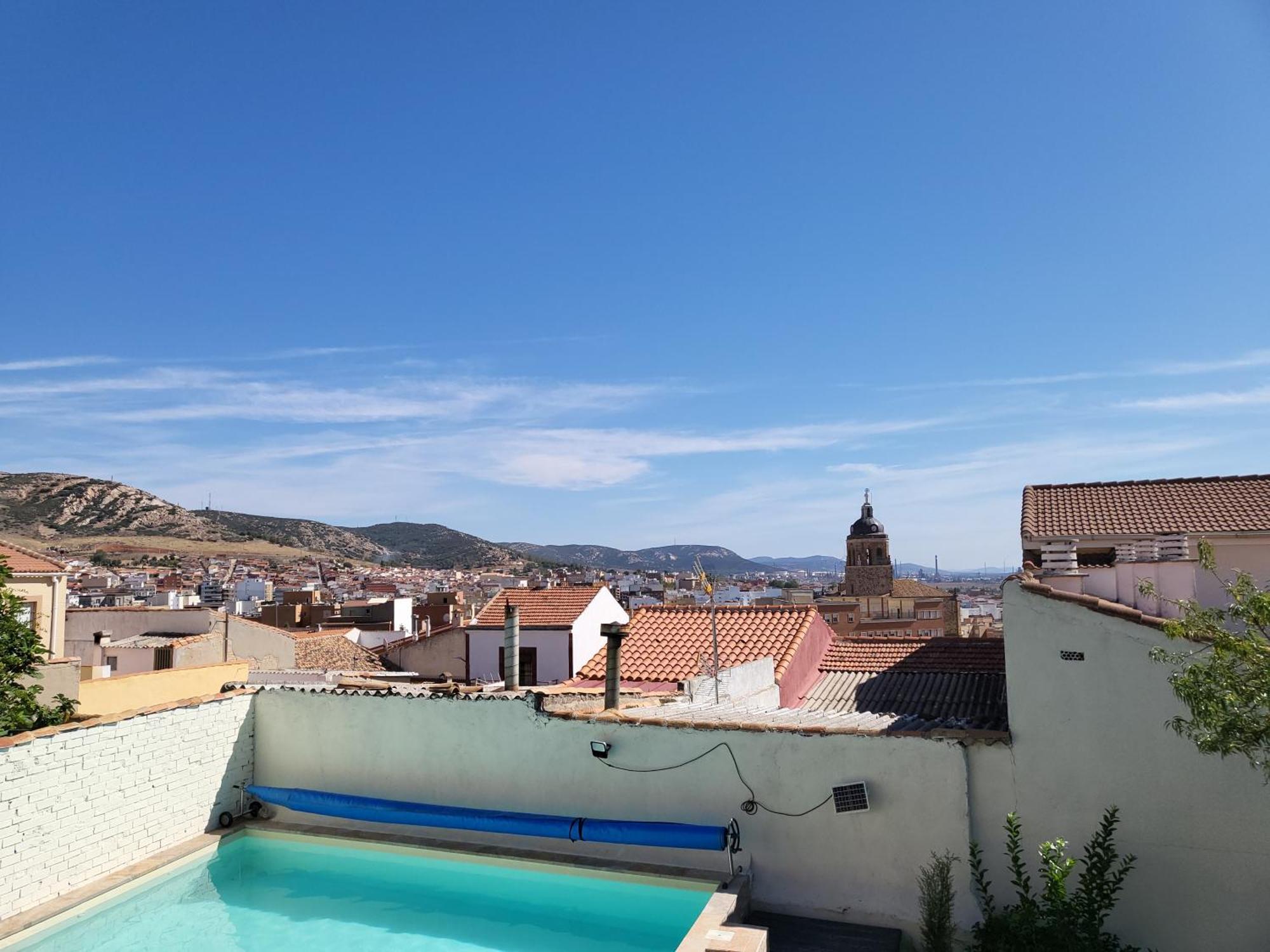 Casa Oasis Puertollano, Una Casa Rural En Puertollano, Agradable, Con Piscina En Zona Tranquila Ngoại thất bức ảnh